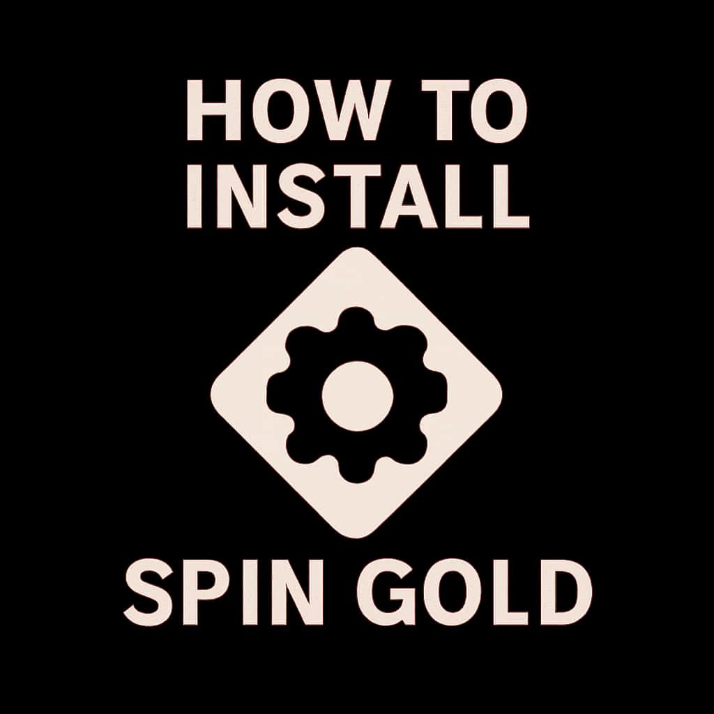Simple badge representing the installation of Spin Gold.