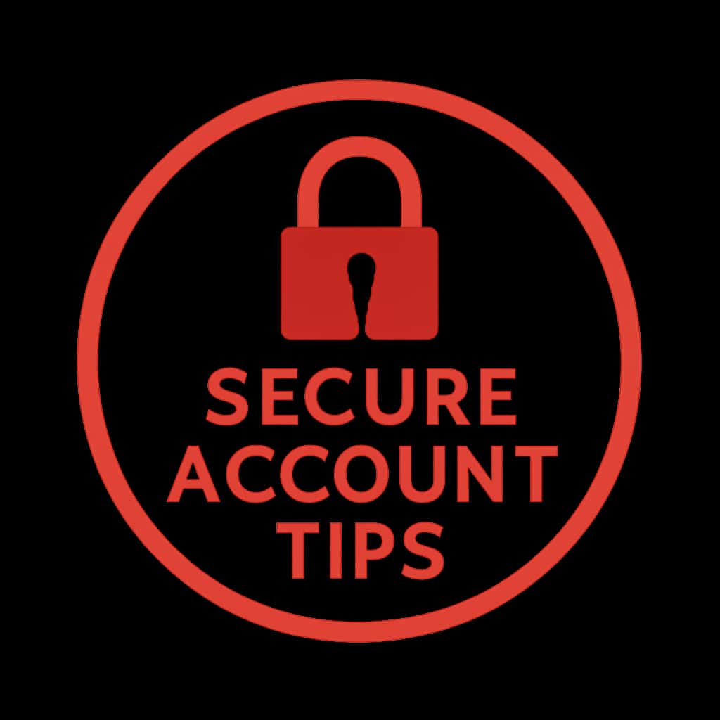 Icon representing Secure Spin Gold Account Tips.