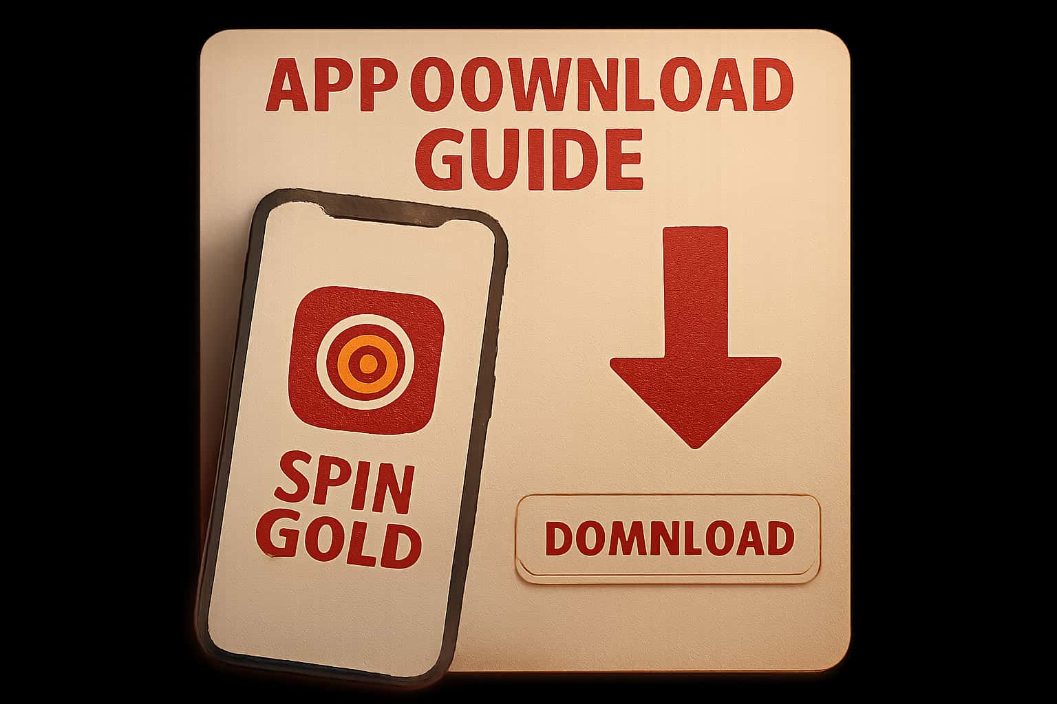 Neutral scene depicting the Spin Gold App Download Guide