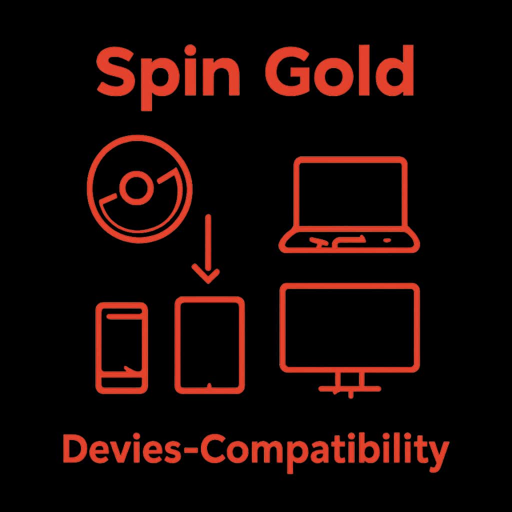 Diagram illustrating Spin Gold Device Compatibility.