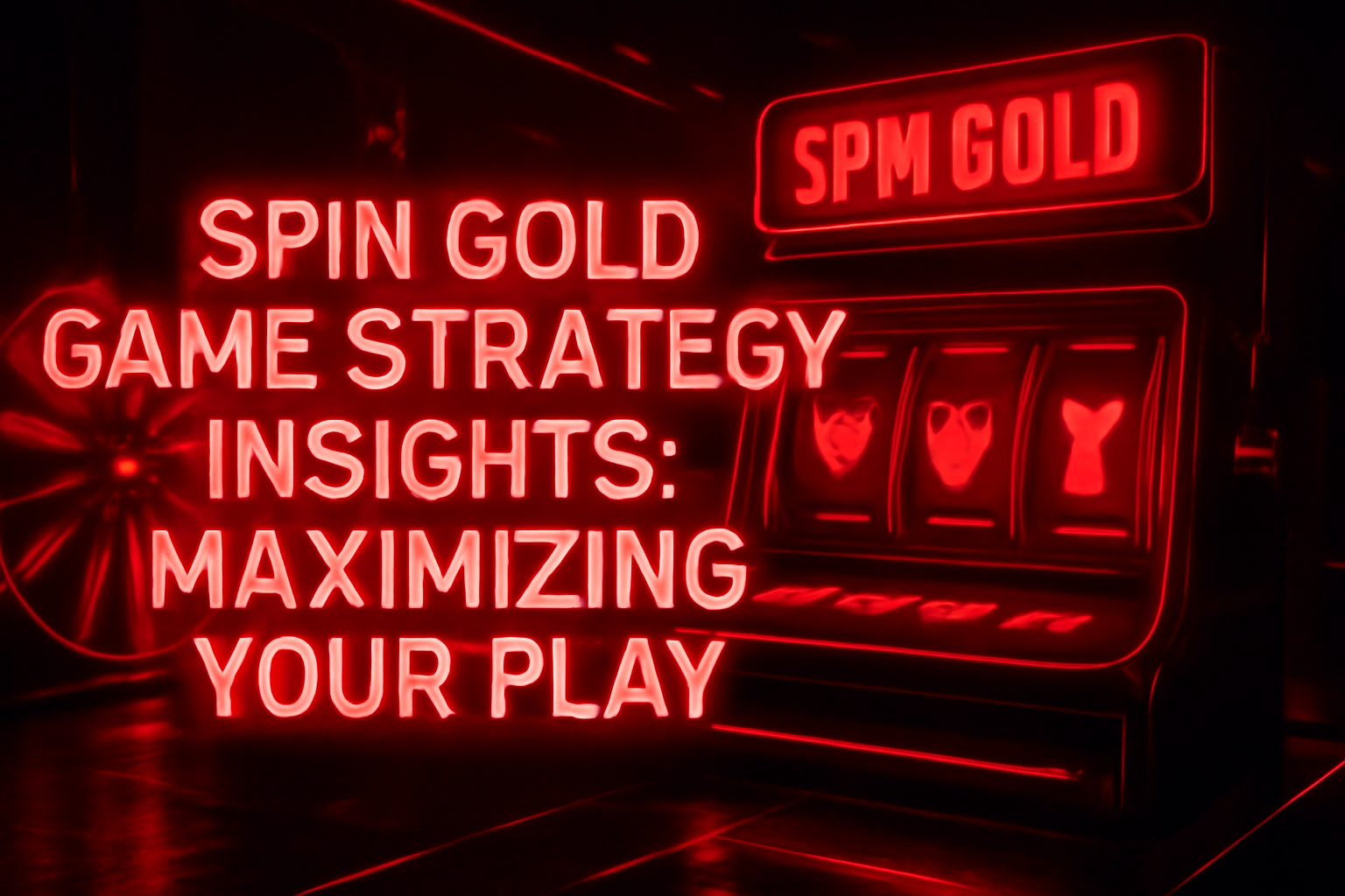 A professional representation of the Spin Gold settings interface.