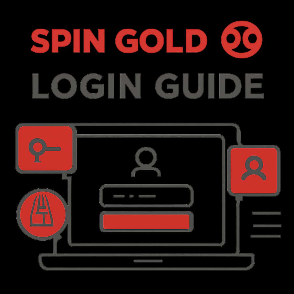 An educational diagram related to Spin Gold login processes.