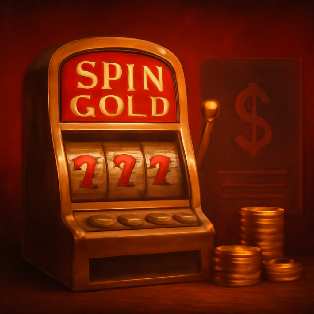 Illustration detailing the Spin Gold Update Notifications process.