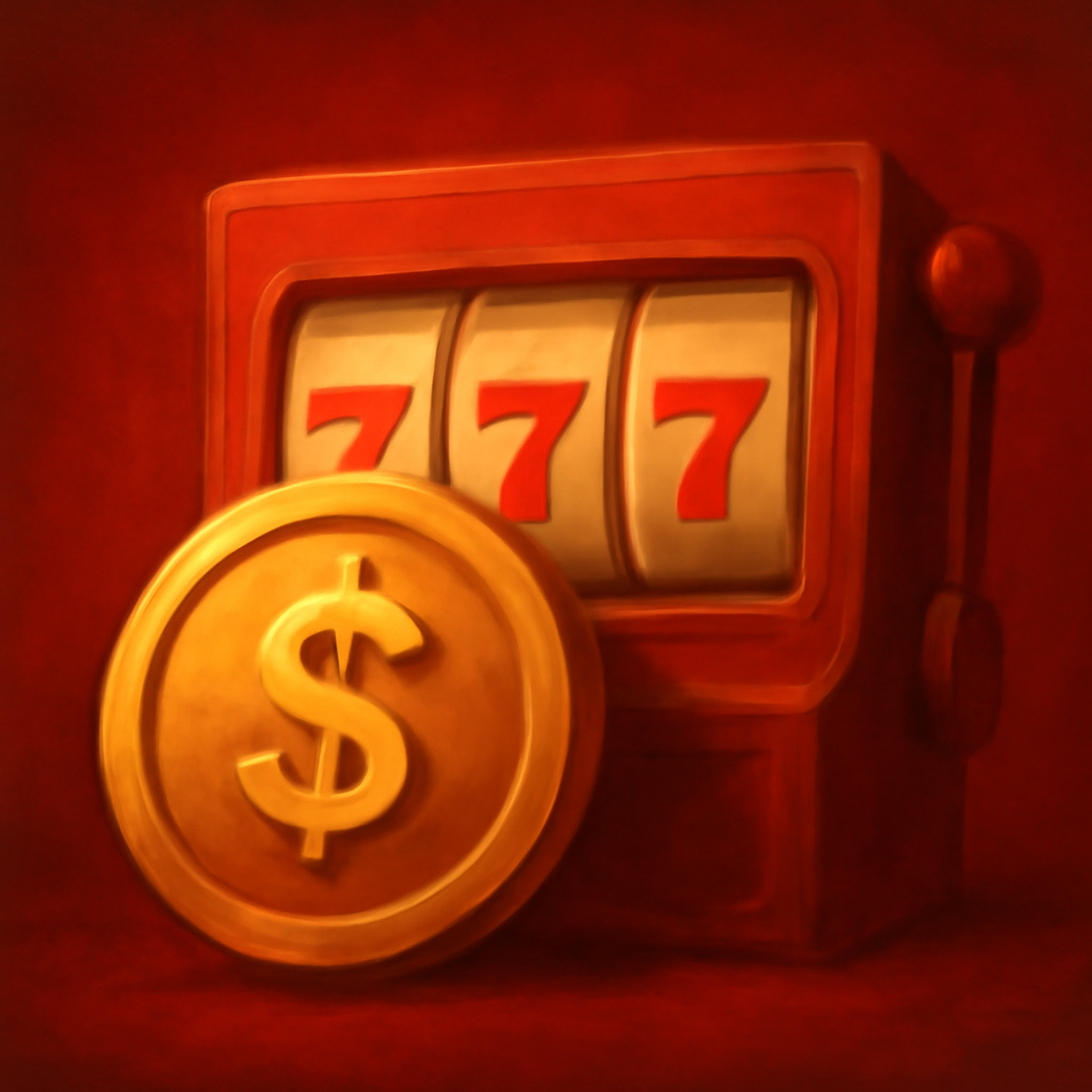 Simple badge icon for Spin Gold Update Notifications.